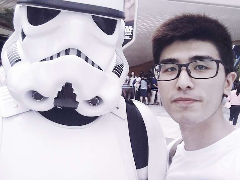 Photo of Storm Trooper and Jun Weng