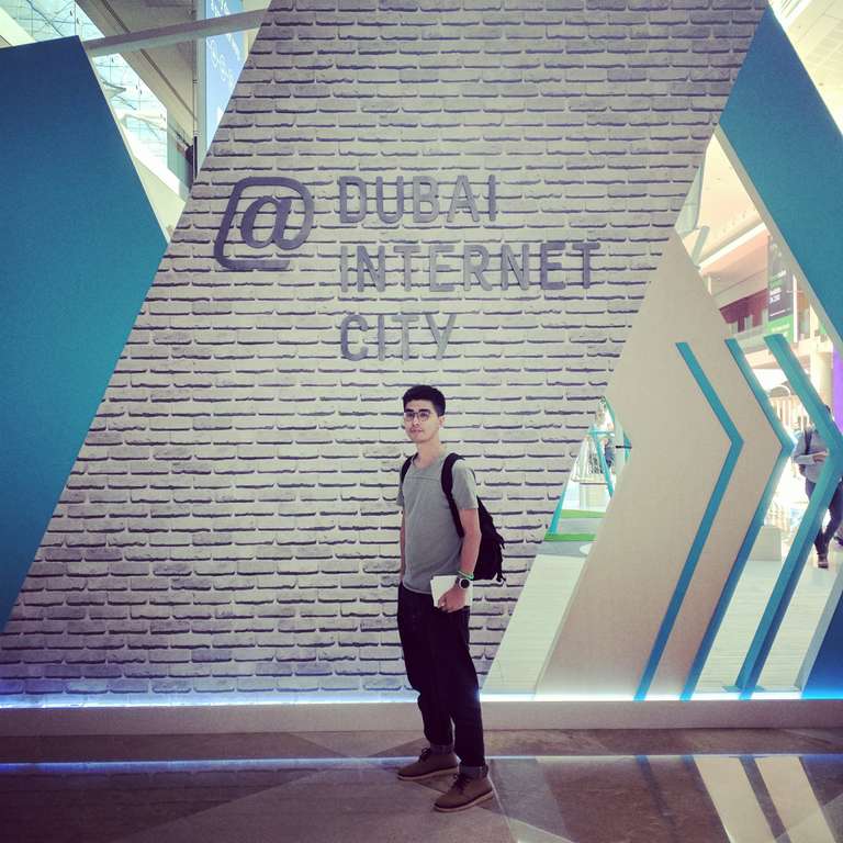 Photo of Jun Weng in Dubai Internet City